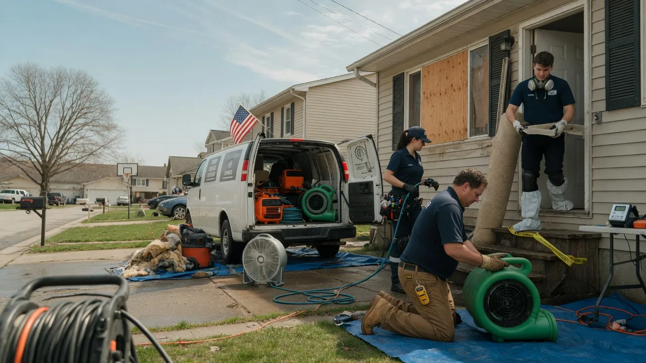 Water Damage Restoration in Pottsville, PA near me
